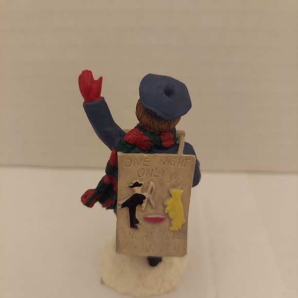 Mervyn's Village Square 1993 Boy Advertising Sandwich Board Figurine - Picture 2 of 7